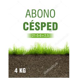 ABONO CESPED 21-5-6      4 KG.