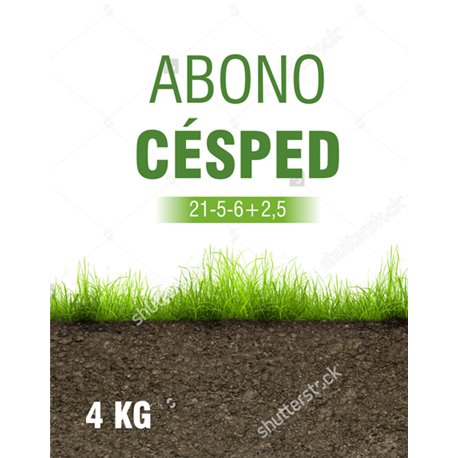 ABONO CESPED 21-5-6      2 KG.